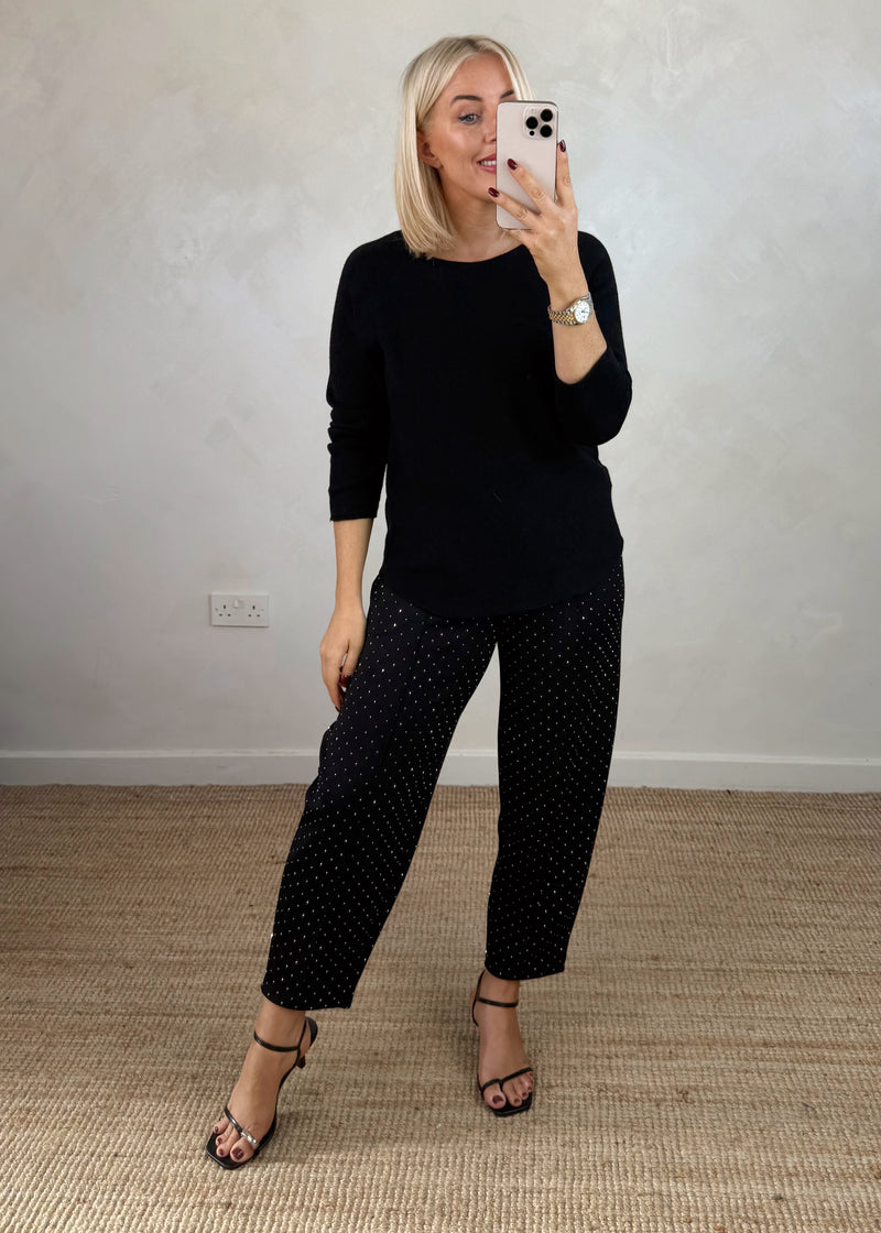 Melody knit - black-The Style Attic