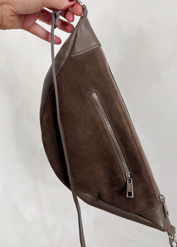 Dylan sling bag - chocolate
