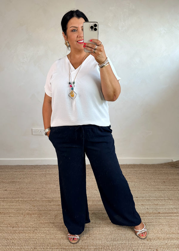 Andrea blouse - white