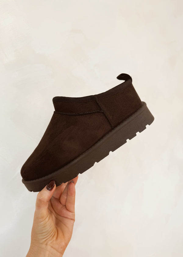 Snug boot - chocolate