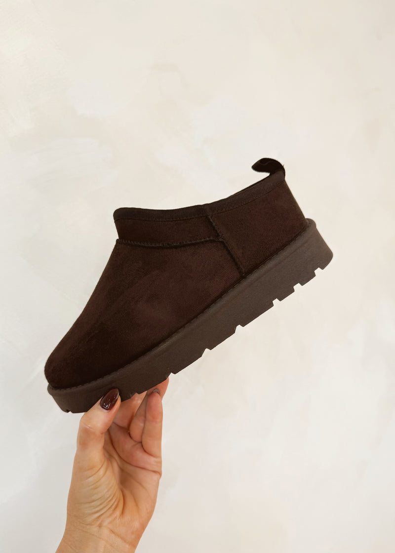 Snug boot - chocolate