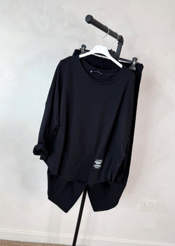 Walton jogger co-ord - Black size 2