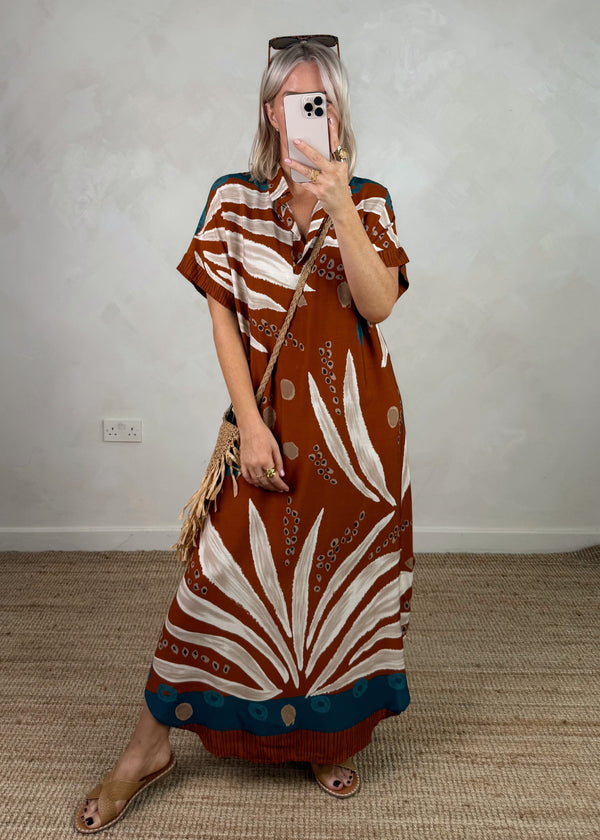 Tawny maxi - rust