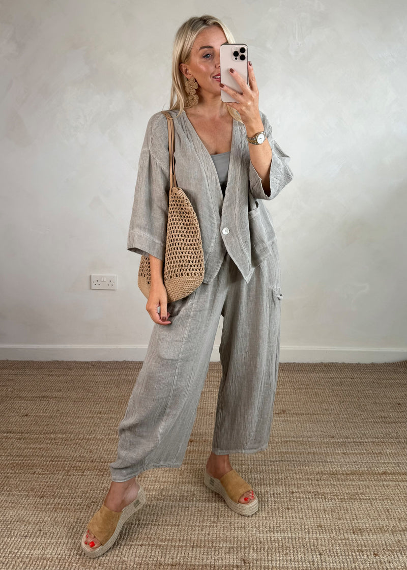 Lolly woven bag - beige