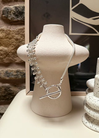 Mesh chain necklace