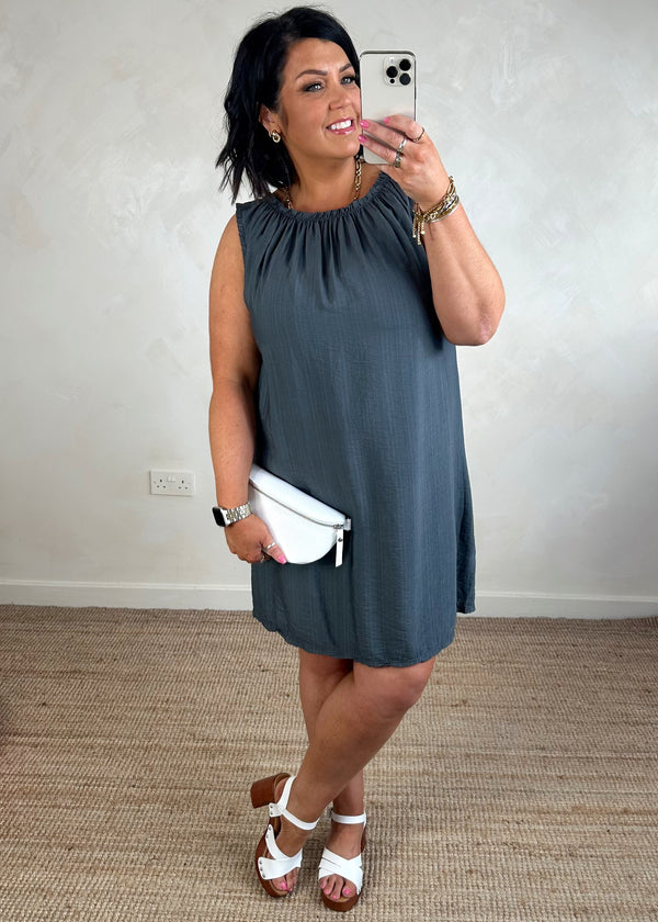 Joanna sun dress - slate