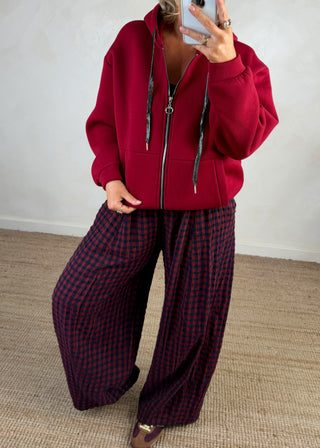 Joey hoodie - Berry