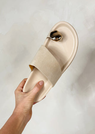 Molten slider - Beige
