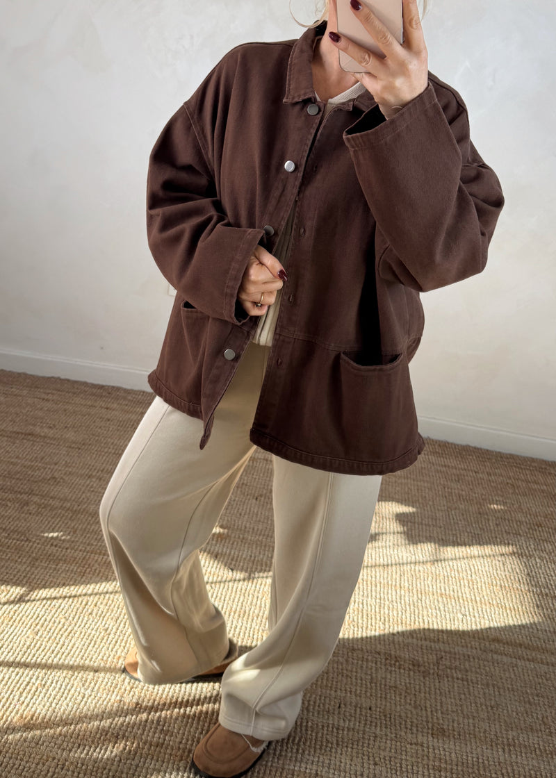 Jace jacket - chocolate