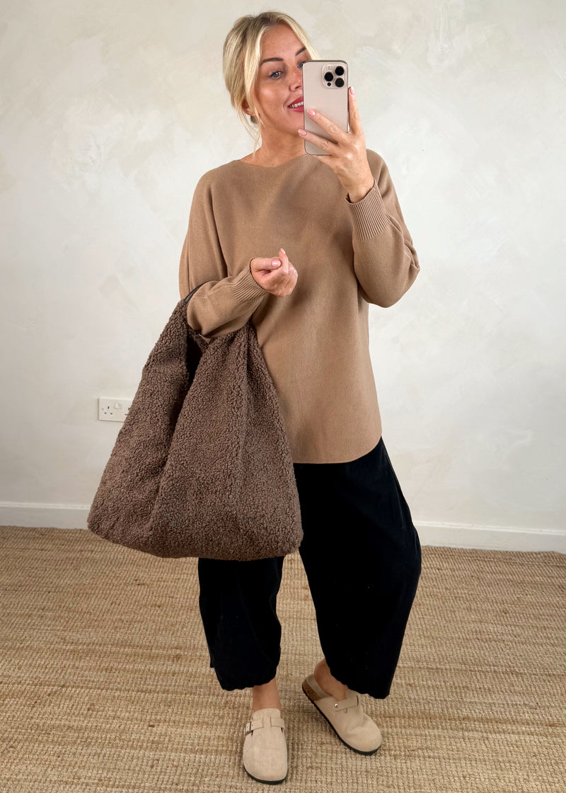 Kelly knit - camel