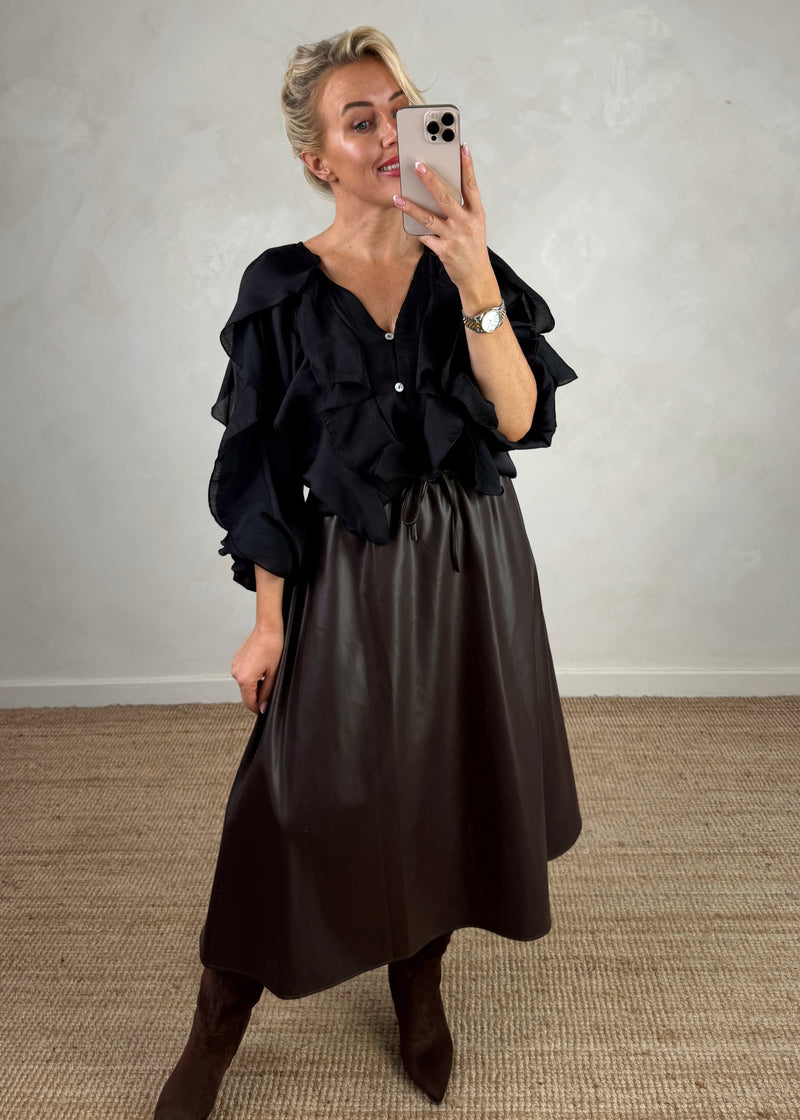 Lucia blouse - black