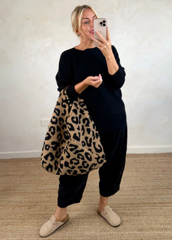 Kelly knit - black