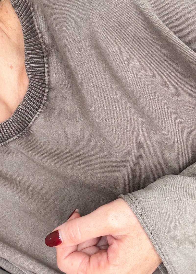 Tarina top - mocha