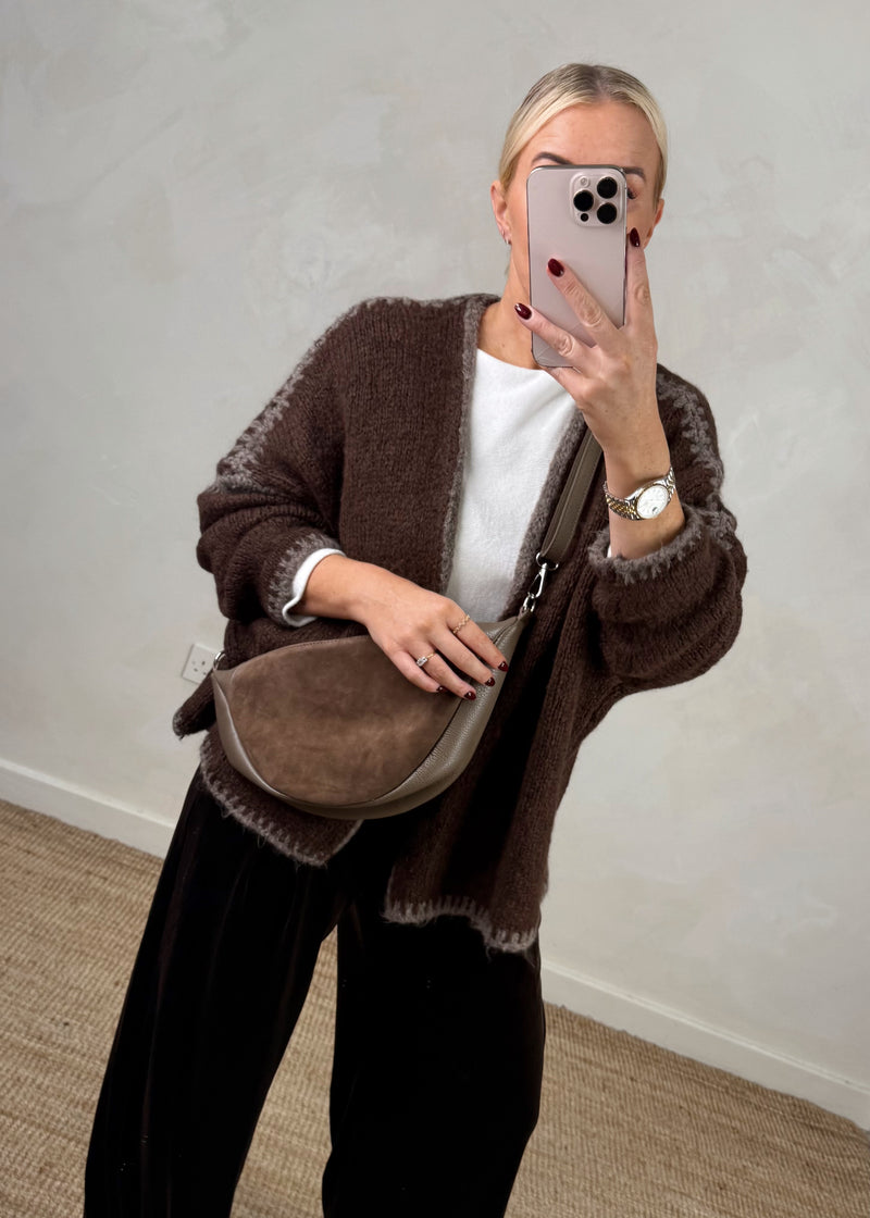 Dylan sling bag - chocolate