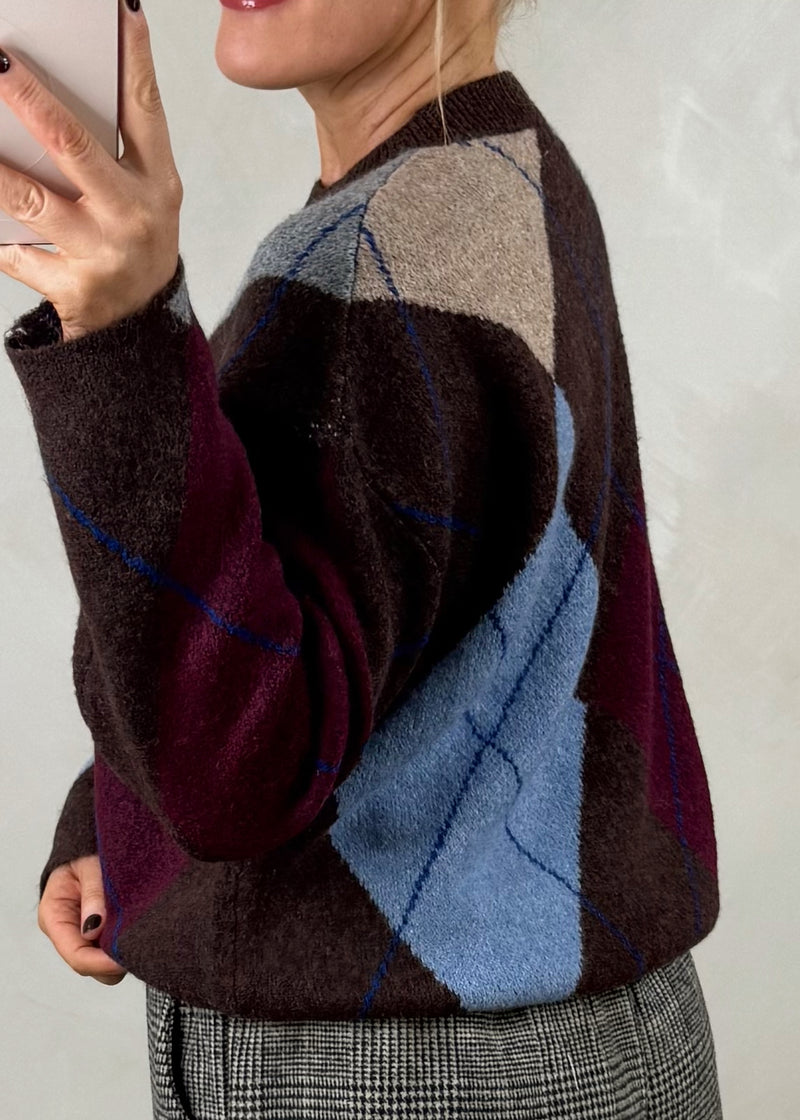 Monty knit - chocolate