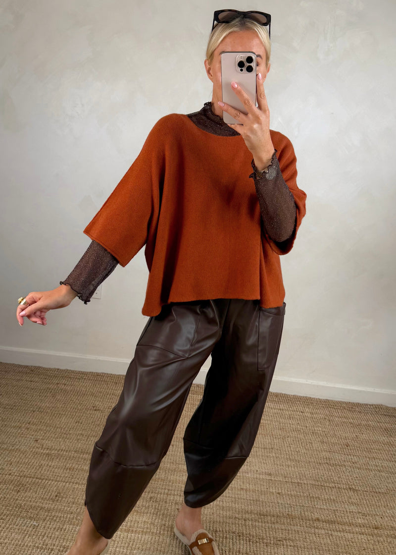 Karina knit - rust