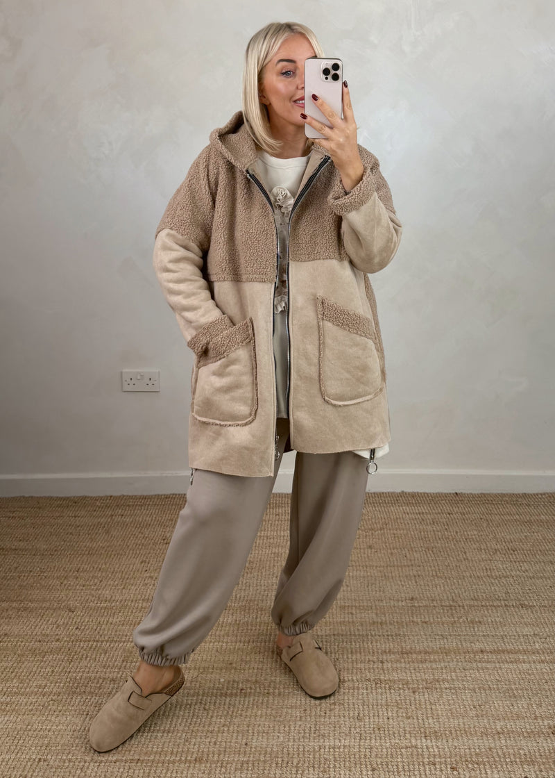Cocoon jogger - mocha-The Style Attic