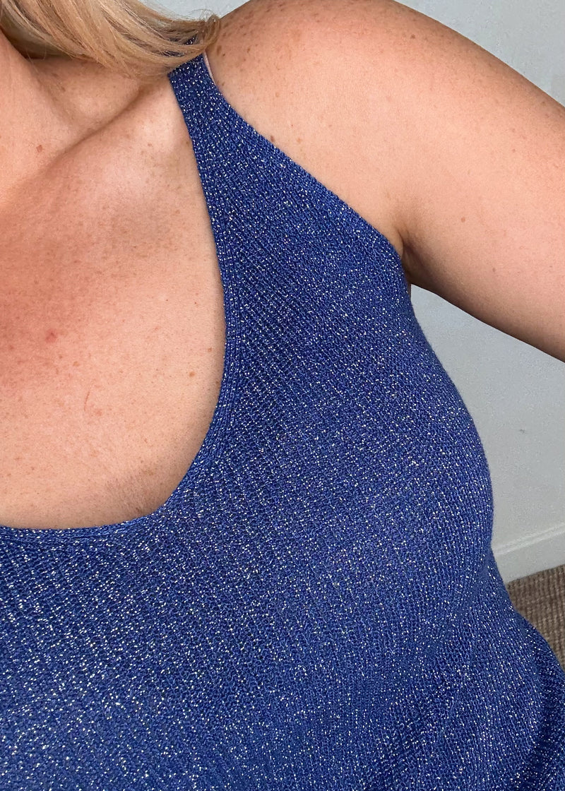 Dali camisole vest - cobalt