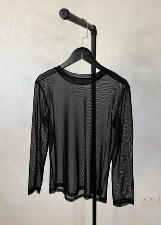 Classic mesh top - Black
