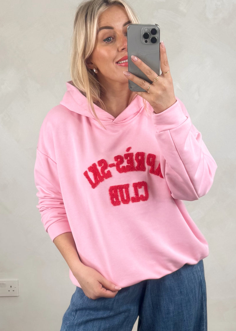 Apres ski hoodie - pink