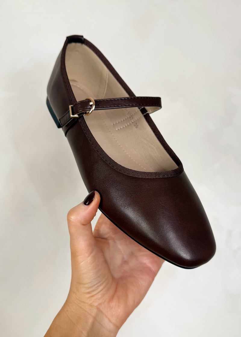 Ballet pump - Chocolate