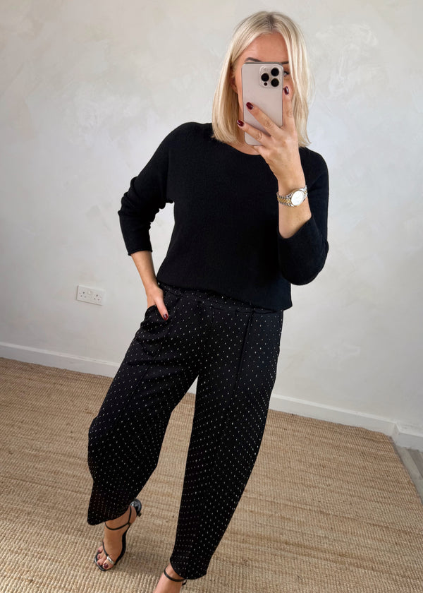 Melody knit - black-The Style Attic