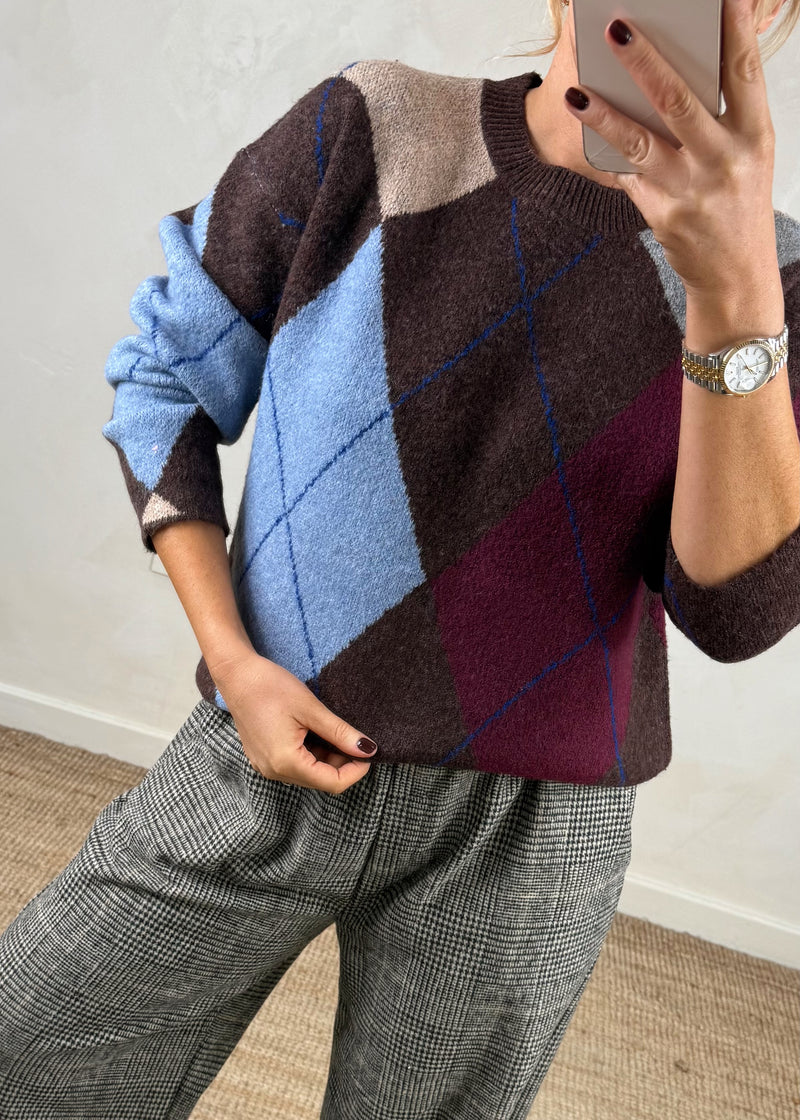 Monty knit - chocolate