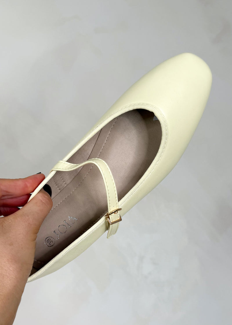 Ballet pump - Buttermilk