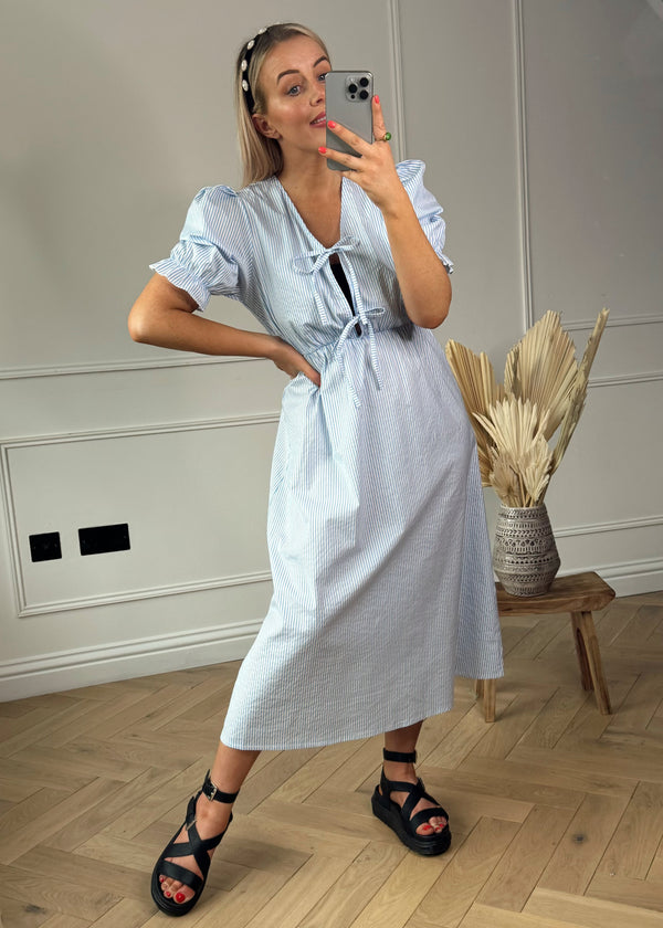 Bluebell Tie front dress