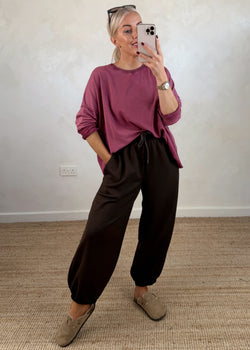 Tarina top - berry