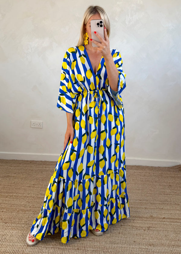 Striped Lemon maxi