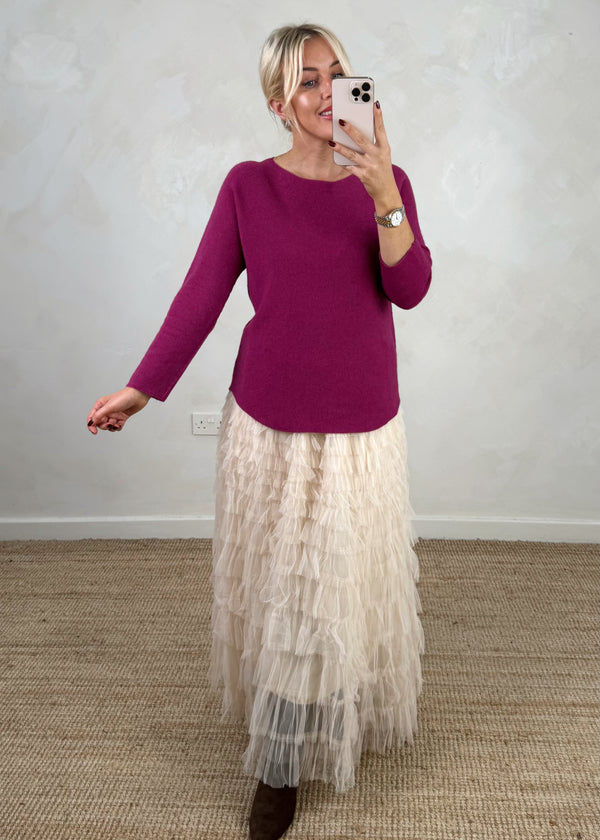 Melody knit - magenta