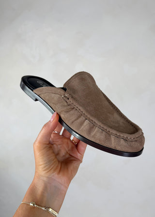 Polly mule loafer - Taupe