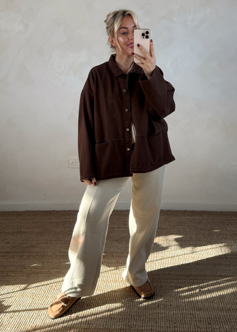 Jace jacket - chocolate