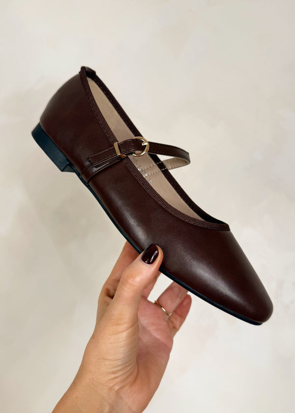 Ballet pump - Chocolate