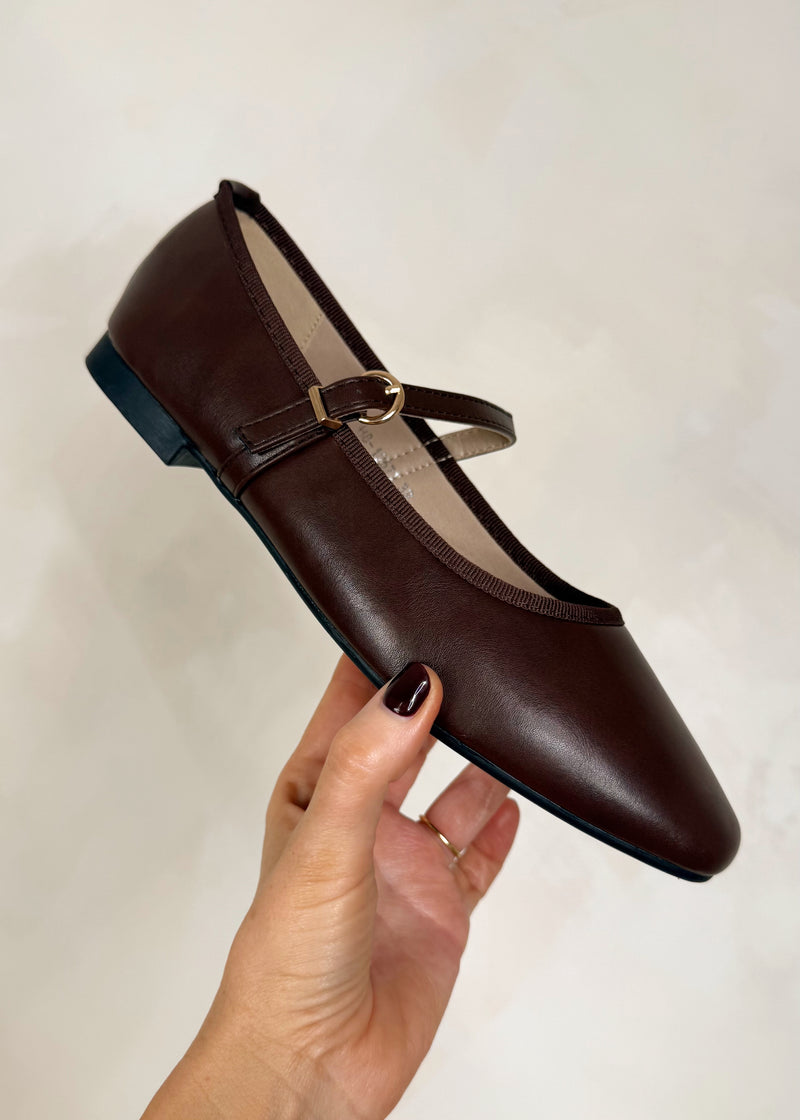 Ballet pump - Chocolate