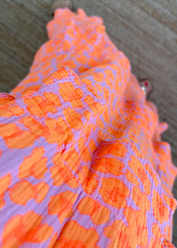 Gilly Cheesecloth maxi - orange