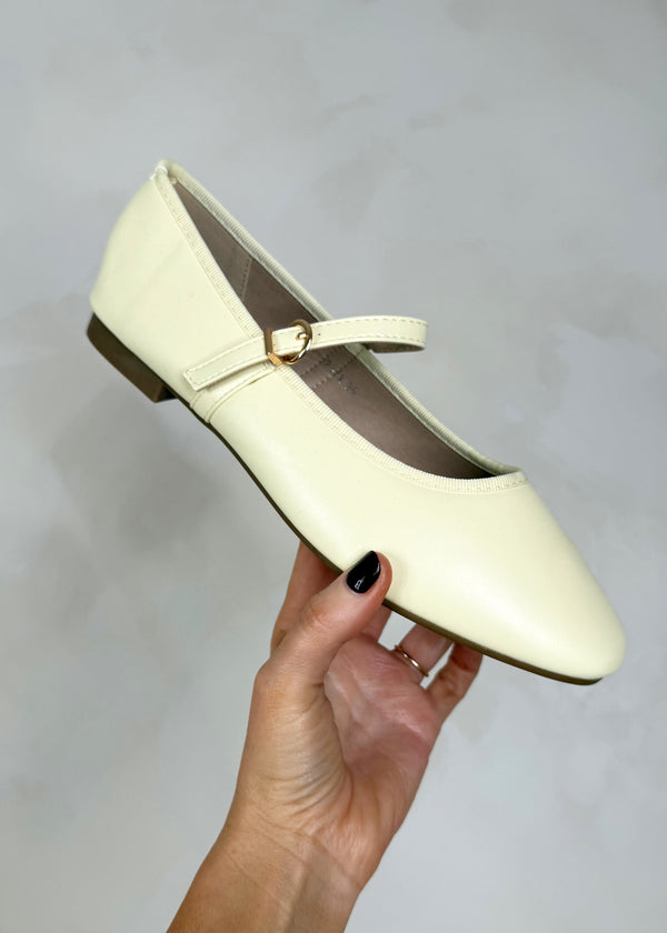 Ballet pump - Buttermilk
