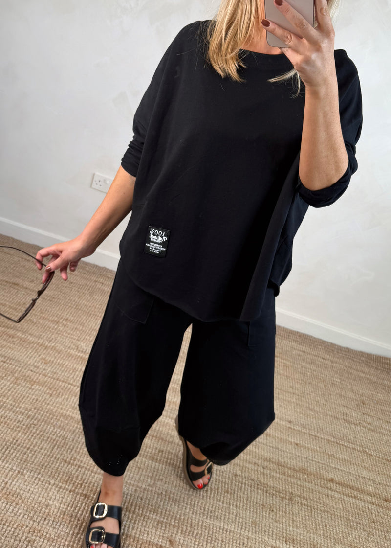 Walton jogger co-ord - Black size 2