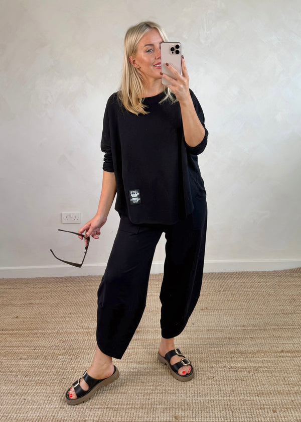 Walton jogger co-ord - Black size 2