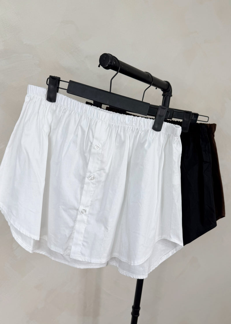 Faux shirt bottom