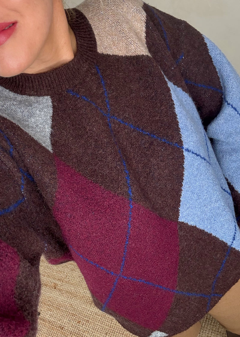 Monty knit - chocolate