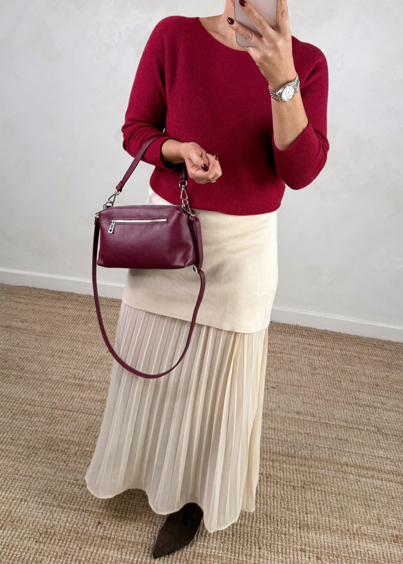 Melody knit - Merlot