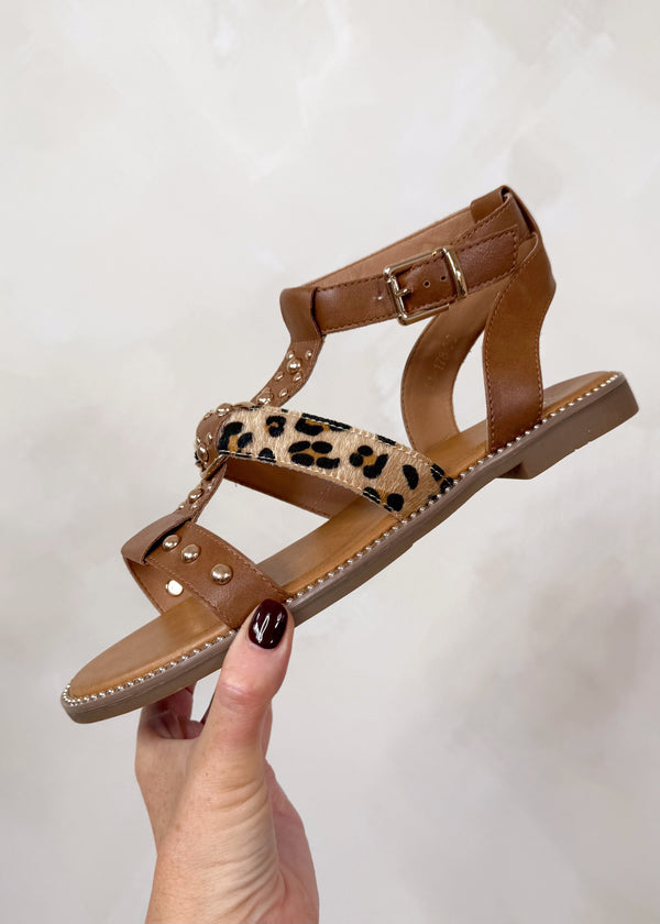Solis Gladiator sandal - tan