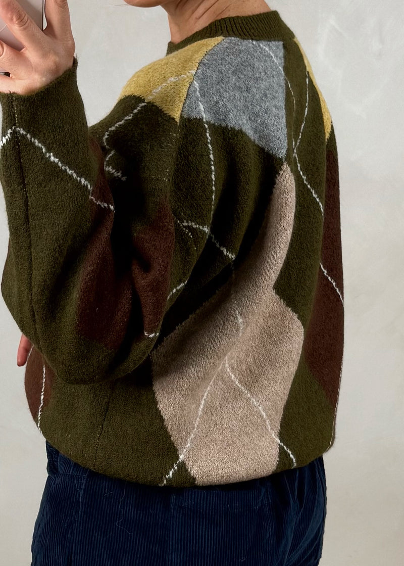 Monty knit - olive