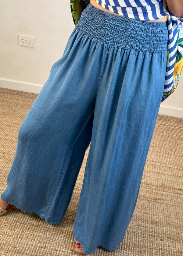 Amy Denim palazzo