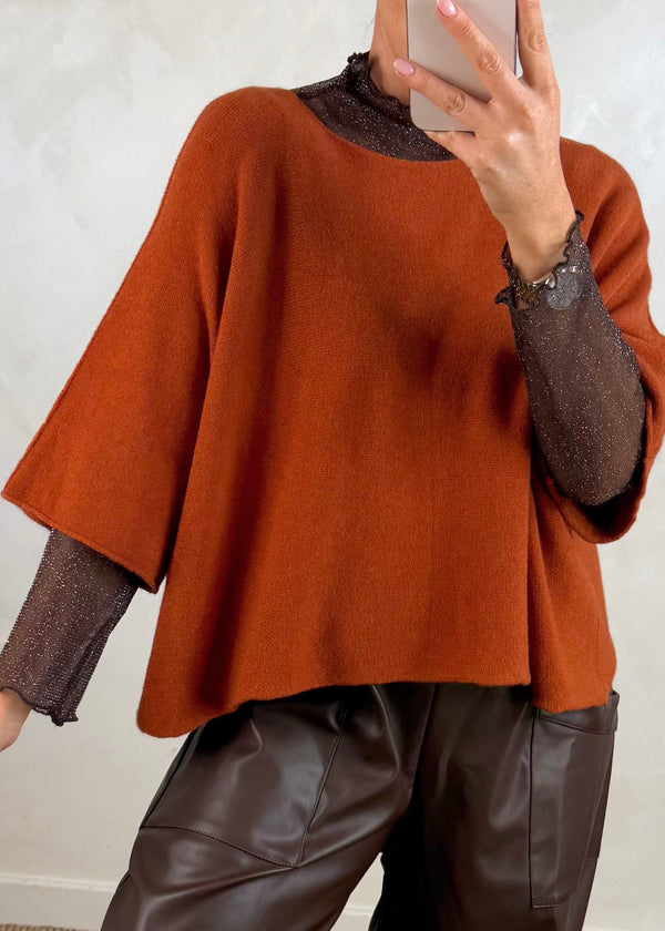 Karina knit - rust