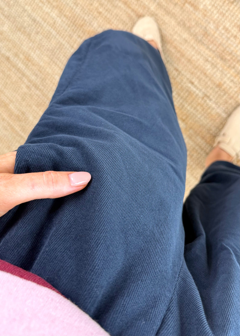 Baby cord finn - navy