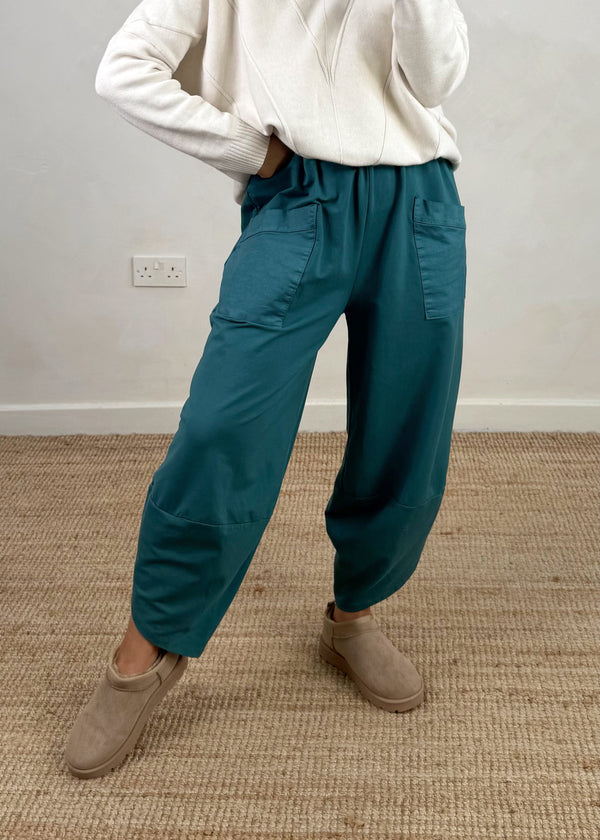 Moda casual pants - teal