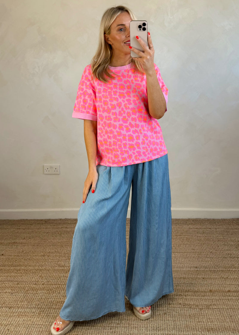 Theo Tee - pink neon-The Style Attic